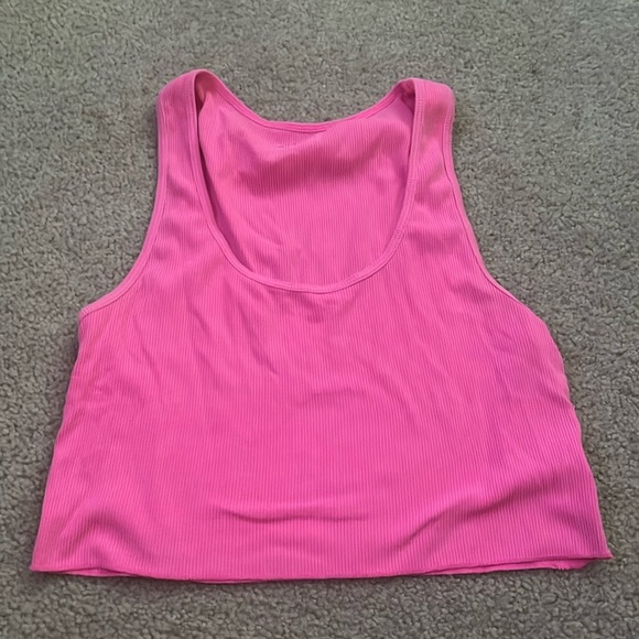 “American Eagle: Cropped Neon Tank Top size small” - Picture 1 of 5